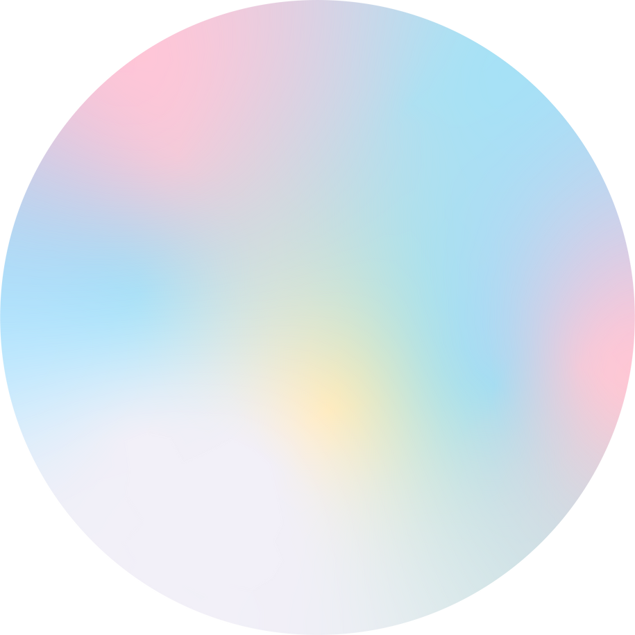 Gradient Circle Pastels